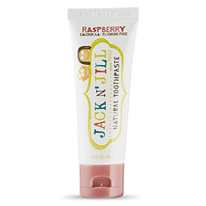 Jack N' Jill Natural Fluoride Free Toothpaste - Raspberry - 1.76oz